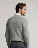 Cable-Knit Wool-Cashmere Jumper