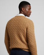 Cable-Knit Wool-Cashmere Jumper