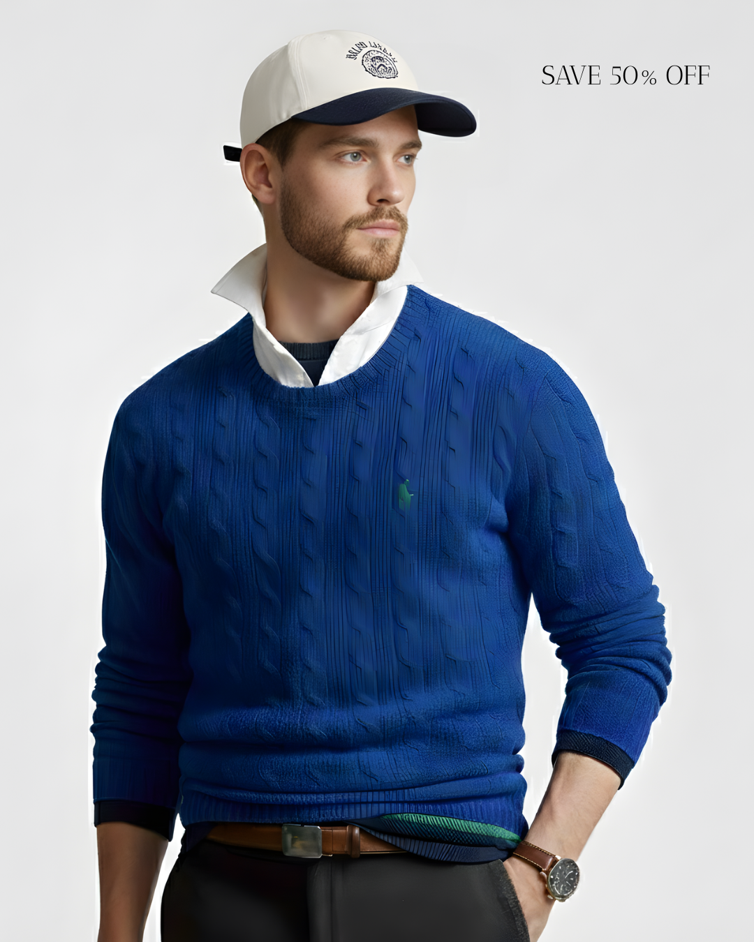 Cable-Knit Wool-Cashmere Jumper