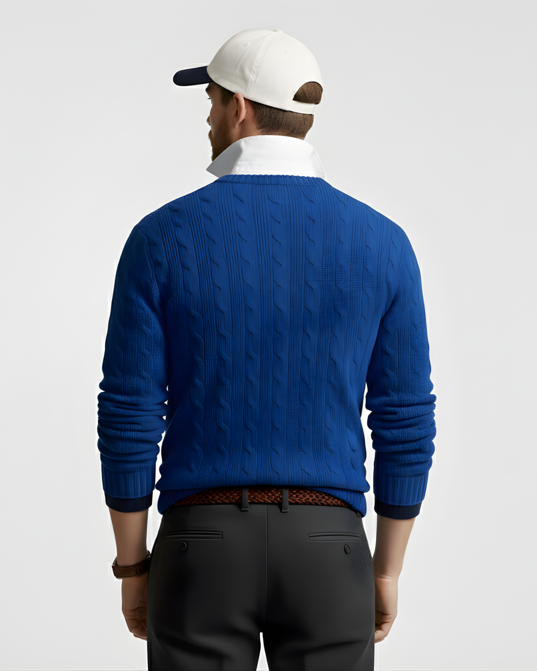 Cable-Knit Wool-Cashmere Jumper
