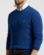 Cable-Knit Wool-Cashmere Jumper