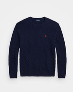 Cable-Knit Wool-Cashmere Jumper