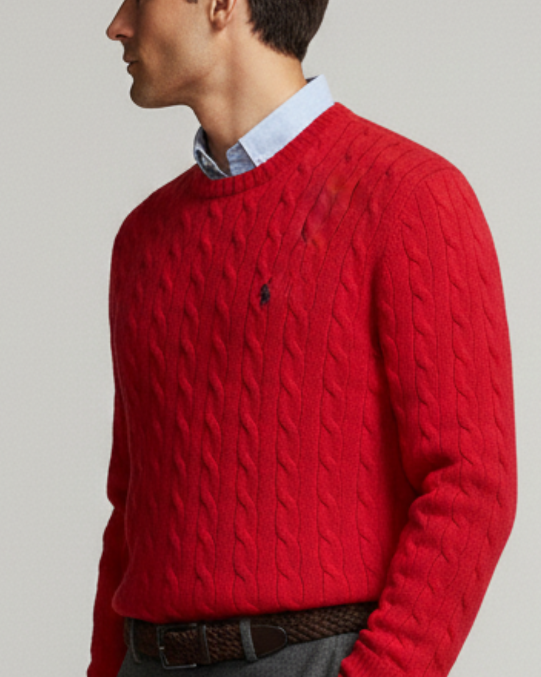 Cable-Knit Wool-Cashmere Jumper