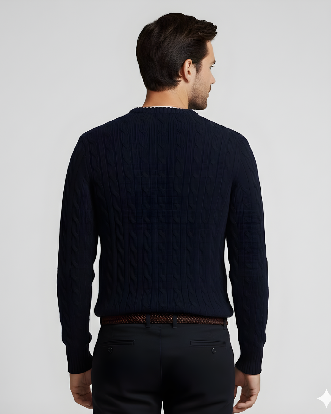 Cable-Knit Wool-Cashmere Jumper
