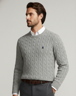 Cable-Knit Wool-Cashmere Jumper